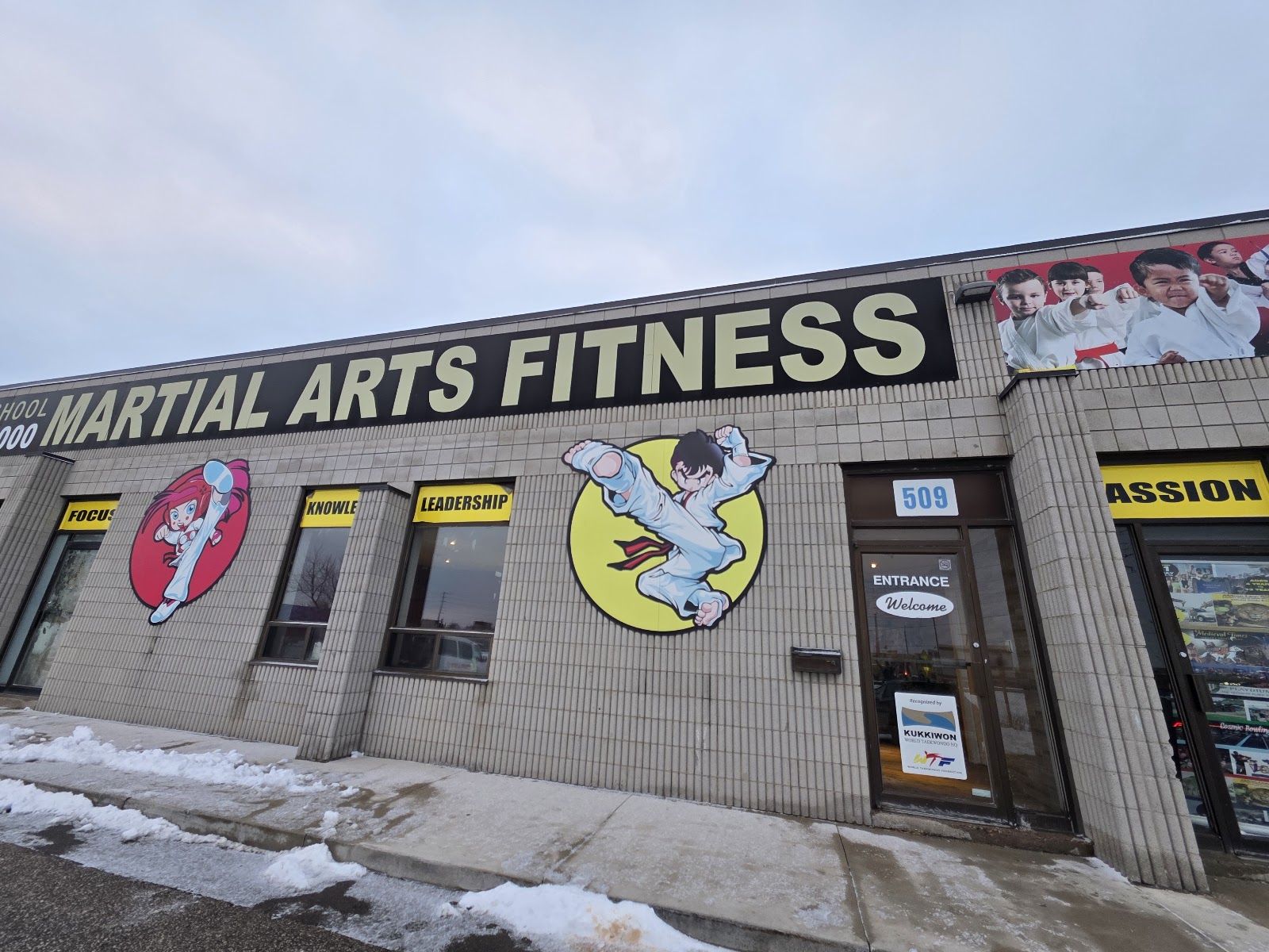 Milton Martial Arts World training floor
